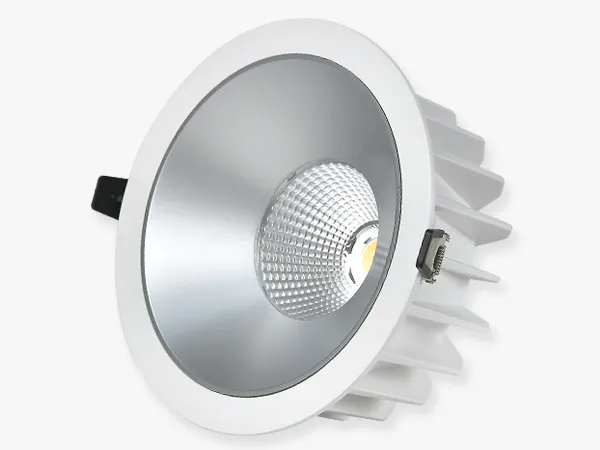 DL01-BLE bluetooth mesh dimmable downlight front view for retail ceilings