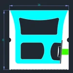 LC-NS-20x20 jumbo side bend silicone neon flex section for landmark letters