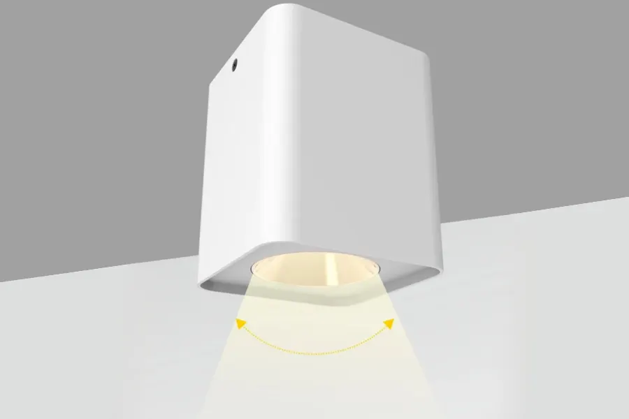 Lente per COB da 35mm QUAD-S con fasci fissi per illuminazione d'accento su banchi