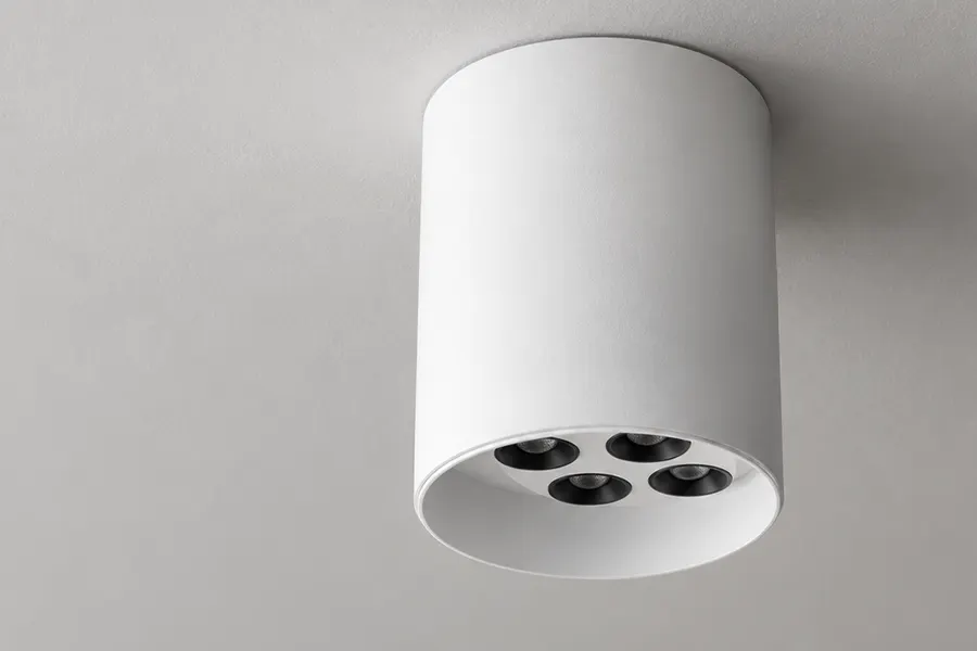HUBX-C Dia109xH100mm surface cylinder with bracket base for concrete slab shops