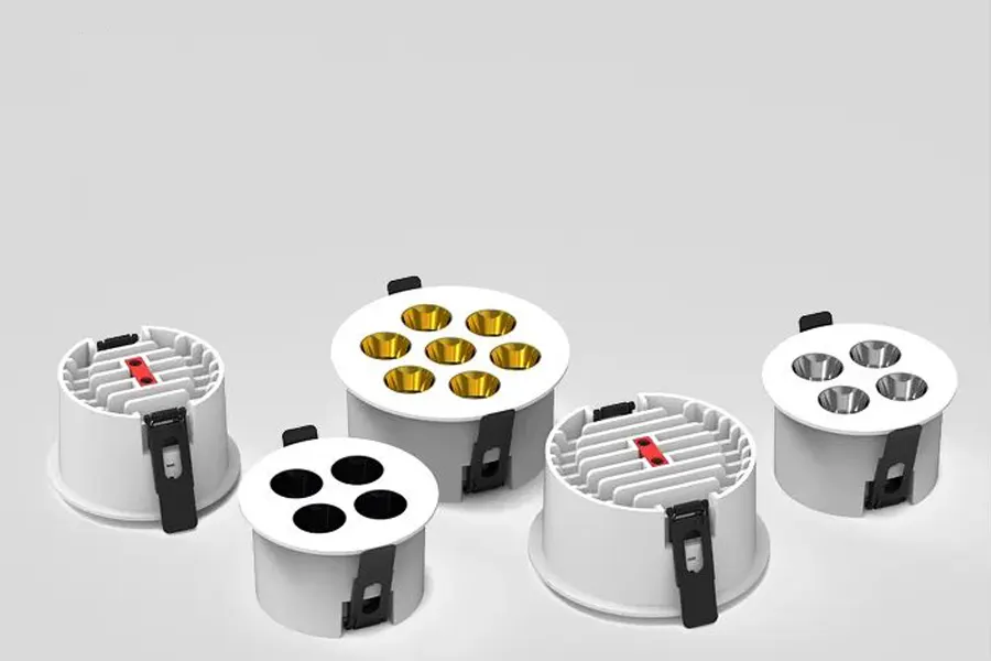 DOTS-C Multi-Cell-SMD-Linsenarray erzeugt enge, schmale Akzentlichtkegel