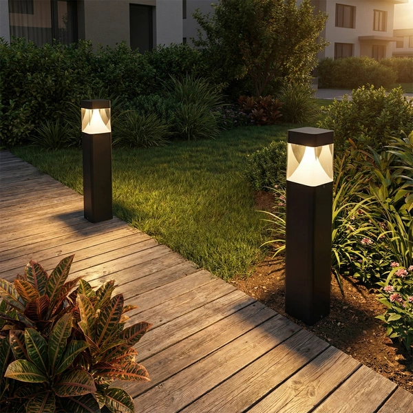 CUBO-G integrated garden bollard garden case 1
