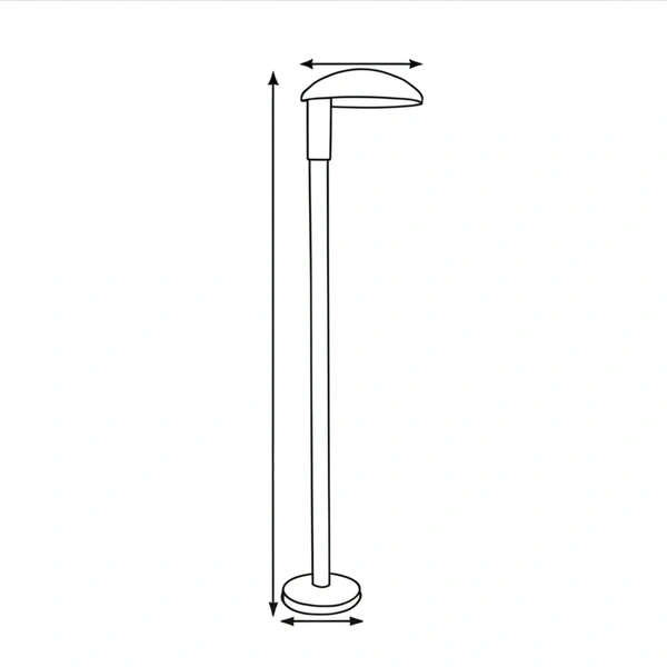 SLIM-SR column pathway light night scene