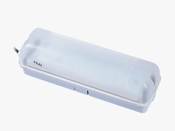 Rectangular AQUA-R sensor LED bulkhead for corridor