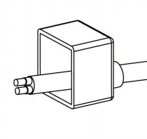 NEON-1010 cable seated through the front-exit end cap