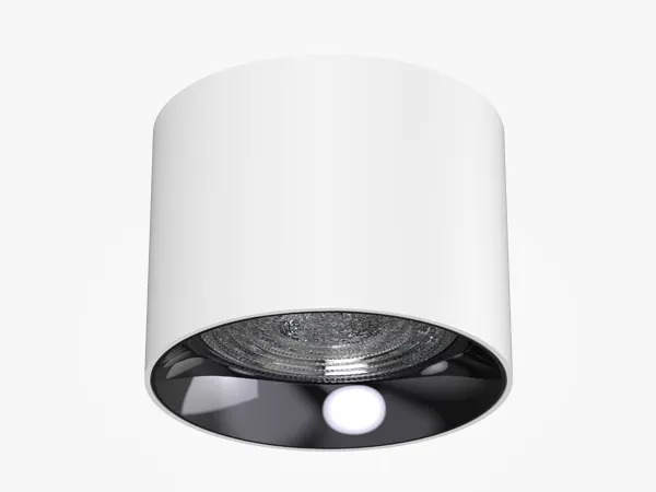 Lampu downlight SMD surface-mounted SURF-C putih seri 2.5-8 inci untuk hotel, kepala LC-SD01
