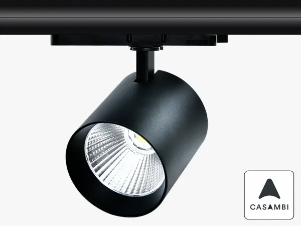 VUE-C Casambi-dimmbarer LED-Schienenstrahler für das Einzelhandelsgeschäft