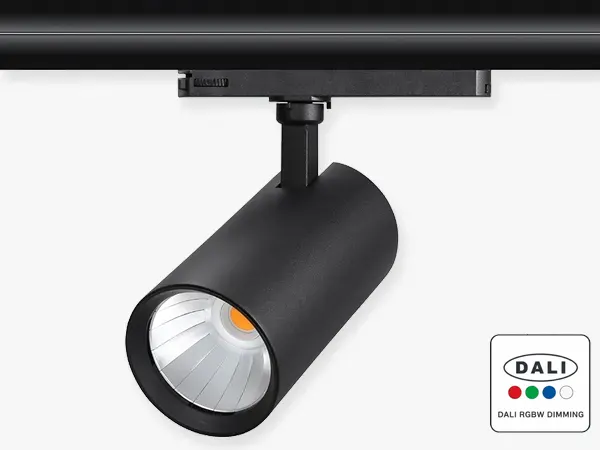 VUE-R DALI RGBW LED-Schienenstrahler für Einzelhandelsgeschäfte