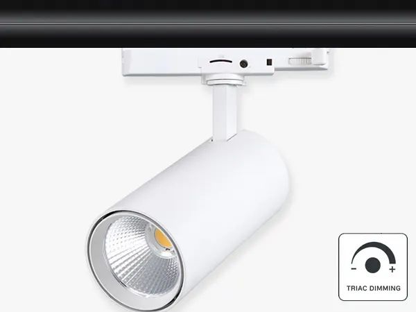 VUE-T TRIAC-dimmbarer LED-Schienenstrahler für das Einzelhandelsgeschäft